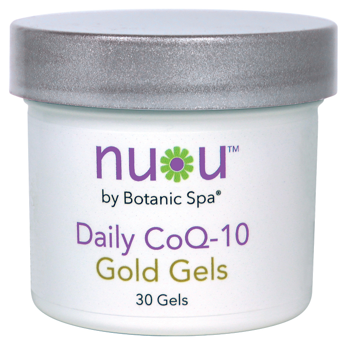 nu u by botanic spa daily coq-10 gold gels
